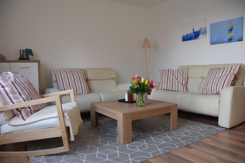 Ferienwohnung Kühl, die mit dem Strandkorb room 6
